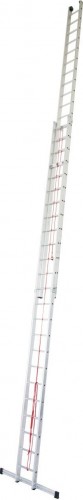 Лестница выдвижная двухсекционная KRAUSE STABILO 2х24 с тросом 800725