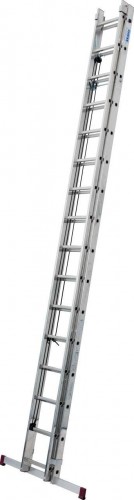 Лестница выдвижная двухсекционная KRAUSE CORDA 2х16 с тросом 031525 - изображение 2