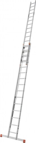 Лестница выдвижная двухсекционная KRAUSE MONTO ROBILO 2х15 с тросом 129840