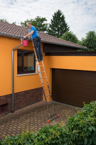 Лестница выдвижная двухсекционная KRAUSE MONTO FABILO 2х 9 129277 - изображение 5