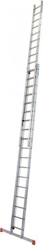Лестница выдвижная двухсекционная KRAUSE MONTO ROBILO 2х18 с тросом 129871