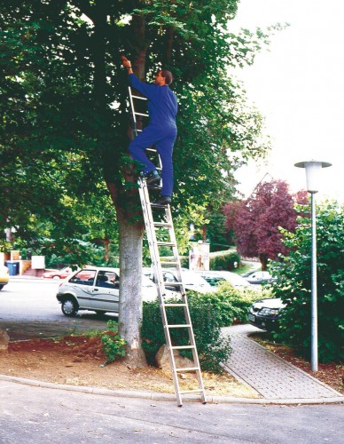 Лестница выдвижная двухсекционная KRAUSE CORDA 2х11 012111 - изображение 4