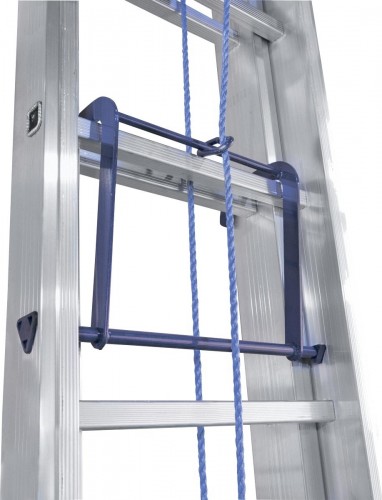 Лестница выдвижная трехсекционная АЛЮМЕТ 3311 3х11 с тросом SR3 3311 - изображение 3