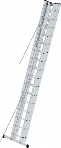 Лестница выдвижная трехсекционная KRAUSE STABILO 3х16 с тросом 800763 - изображение 2