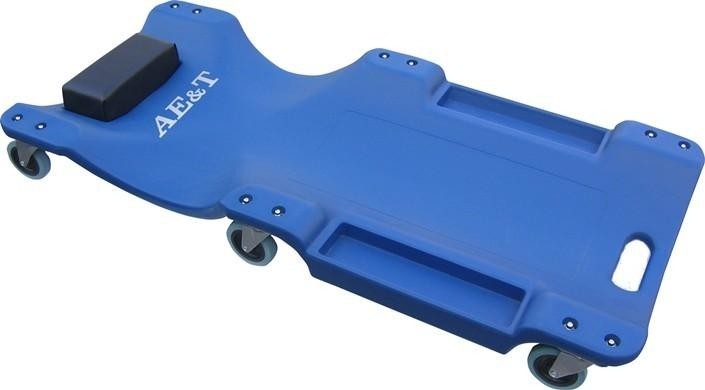 Лежак ремонтный AE&T ТР-40-1 (пластик,6 колес, нагрузка 180 кг) TP-40-1