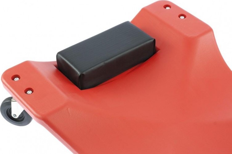 Лежак ремонтный MATRIX 1000х475х128 мм на 6-ти колесах, пластиковый 567485 - изображение 3