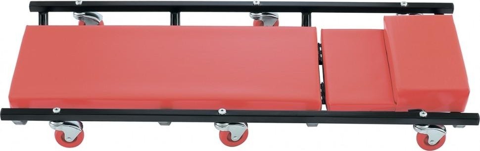 Лежак ремонтный MATRIX 1030х440х120 мм на 6-ти колесах, подним. подголовник 567455