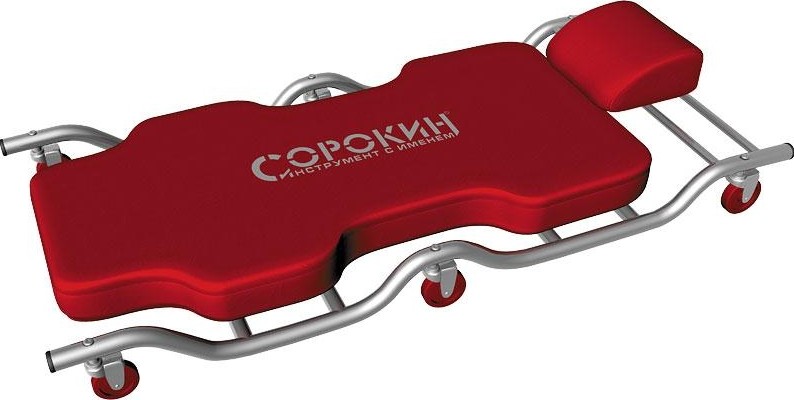 Лежак ремонтный СОРОКИН 24.131 Great 6 колес