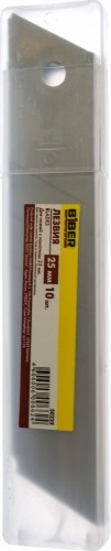 Лезвие для ножа Biber 50225 25мм (10шт) тов-049328 - изображение 2