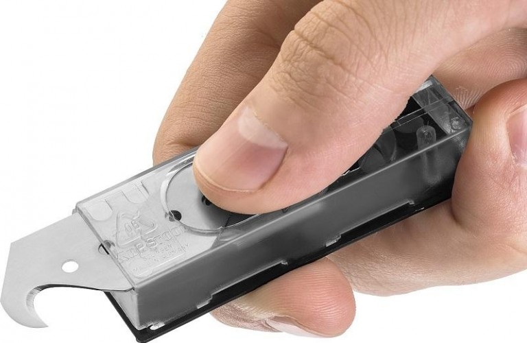 Лезвие для ножа KRAFTOOL SOLINGEN крюковидные тип s24, 5 шт, 09643-S5_z02 - изображение 5