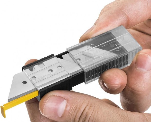 Лезвие для ножа KRAFTOOL SOLINGEN трапециевидные тип а24, 5 шт, 09625-S5_z02 - изображение 4