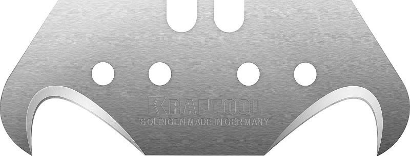 Лезвие для ножа KRAFTOOL SOLINGEN крюковидные тип s24, 5 шт, 09643-S5_z02