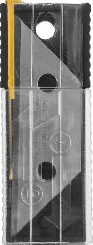 Лезвие для ножа KRAFTOOL SOLINGEN трапециевидные тип а02, 5 шт, 09627-S5_z02 - изображение 4