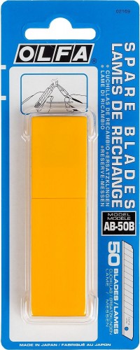 Лезвие для ножа Olfa OL-AB-50 сегментированное, 9 мм, 50 шт. - изображение 3
