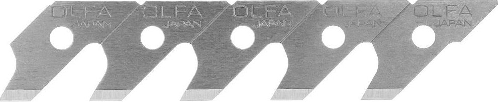 Лезвие для ножа Olfa OL-COB-1 перовое для cmp-1, 5х24,5х0,5 мм, 15 шт