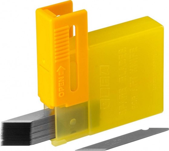 Лезвие для ножа Olfa OL-KB перовое для ak-1, 11х6х0,45 мм, 25 шт - изображение 2