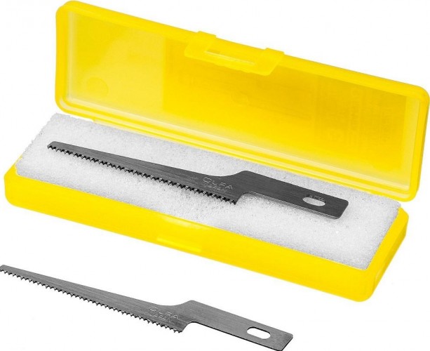 Лезвие для ножа Olfa OL-KB4-NS/3 пильное, 6х66,5(43,5)х0,35 мм, 3 шт - изображение 3