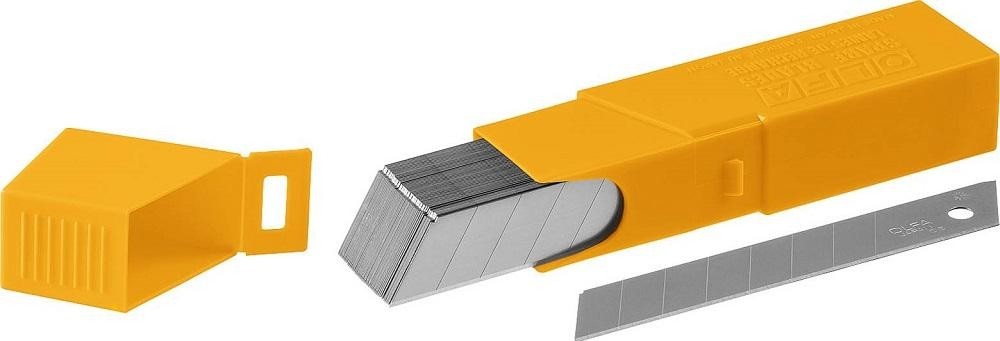 Лезвие для ножа Olfa OL-LB-50B сегментированное, 8 сегментов, 18х100х0,5 мм, 50шт
