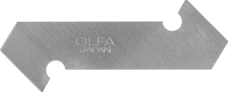 Лезвие для ножа Olfa OL-PB-800 двухсторонние резака 13(16)х61х0,6 мм, 3 шт - изображение 2