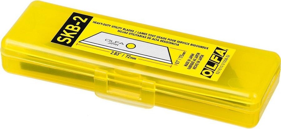 Лезвие для ножа Olfa OL-SKB-2/5B трапециевидное для sk-4, 17,5х72х0,6 мм, 5 шт - изображение 2