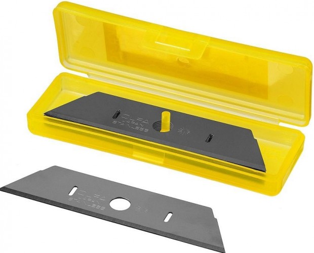 Лезвие для ножа Olfa OL-SKB-2S/10B трапециевидное для sk-12 - изображение 2