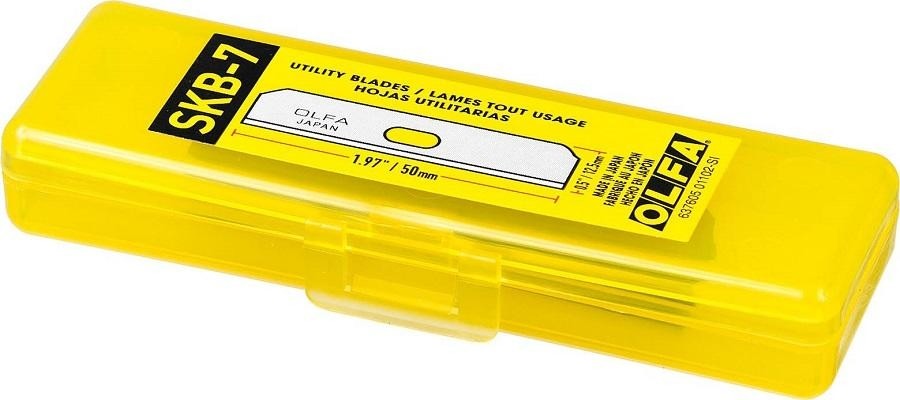 Лезвие для ножа Olfa OL-SKB-7/10B специальное, для SK-7, 12,5 мм, 10 шт - изображение 2