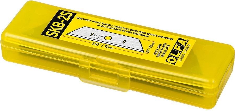 Лезвие для ножа Olfa OL-SKB-2S/10B трапециевидное для sk-12 - изображение 3