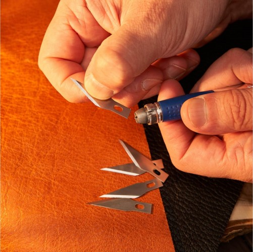 Лезвие для ножа REXANT 12-4911 перовые 5 шт. - изображение 4