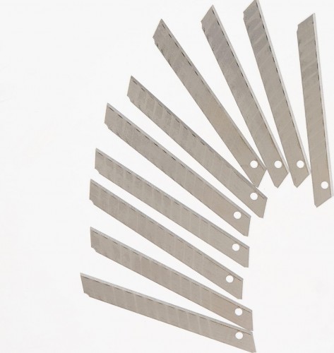 Лезвие для ножа REXANT 12-4913 сегментированное 9 мм 10 шт. - изображение 3