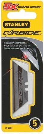 Лезвие для ножа STANLEY "Carbide" упаковка 5 шт. 0-11-800 0-11-800 - изображение 4