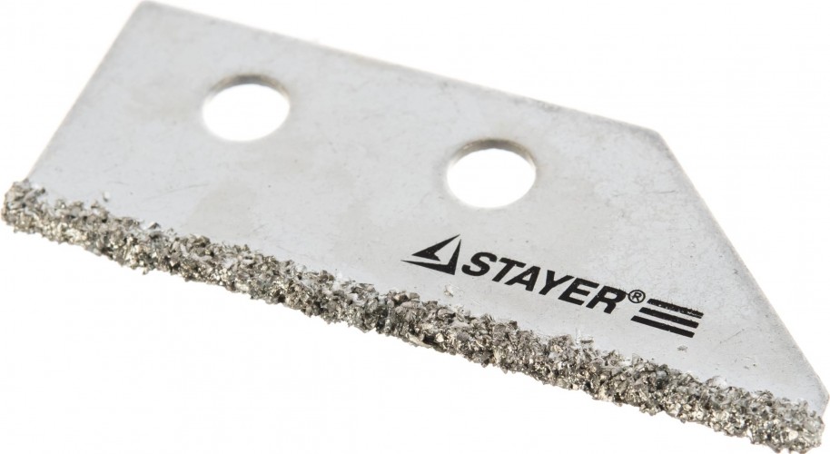 Лезвие для скребка STAYER PROFESSIONAL с карбидным напылением для 33415. 2 шт. 33415-S2