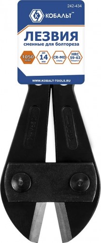 Лезвие сменное Кобальт 242-434 для болтореза 1050 мм, cr-mo, до 14 мм