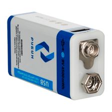 Аккумулятор LI-ION "РУБИН" размер Крона 9 В (500mAh USB Type C) 1шт/блистер - изображение 5