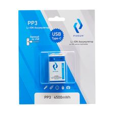 Аккумулятор LI-ION "РУБИН" размер Крона 9 В (500mAh USB Type C) 1шт/блистер - изображение 6