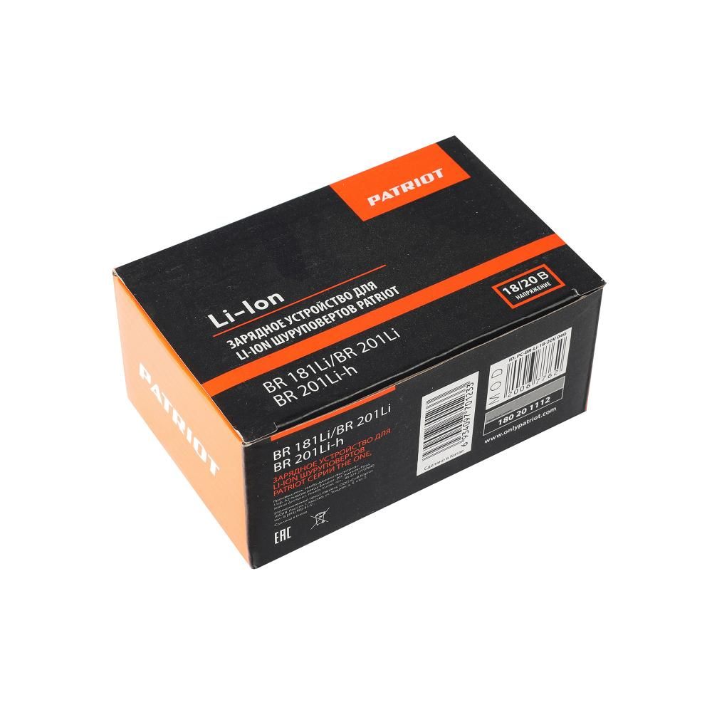 Устройство зарядное для Li-Ion шуруповертов BR 181Li/BR 201Li/BR 201Li-h PATRIOT - изображение 2