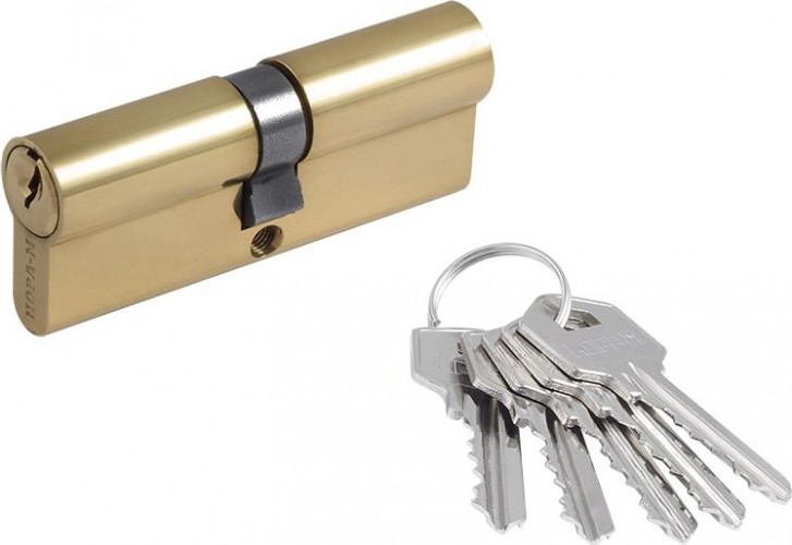 Личинка замка НОРА-М Л-80 (40-40) "Золото" 6638