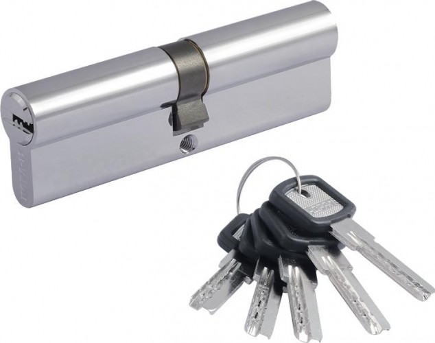 Личинка замка НОРА-М ЛПУ-100 (50-50) "Хром" 6634