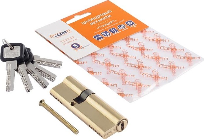 Личинка замка НОРА-М ЛПУ.УК-90 (55-35) ассиметр. "Золото" 14866 - изображение 2