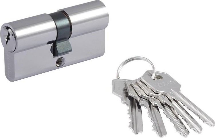 Личинка замка НОРА-М ЛУ-60 (30-30) "Хром" 5319