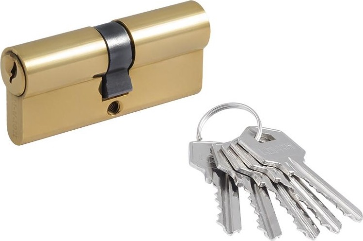 Личинка замка НОРА-М ЛУ-70 (35-35) "Золото" 5322