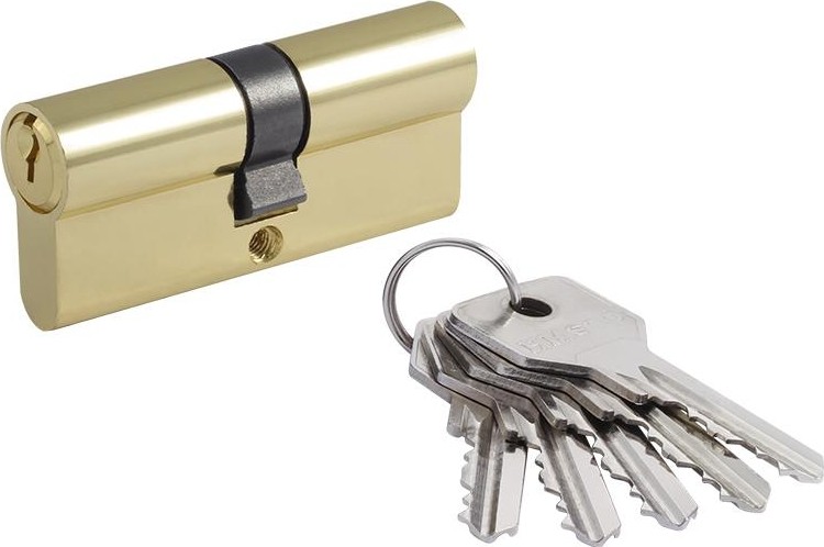 Личинка замка НОРА-М STD Z Л-70 (35-35) "Золото" 15280