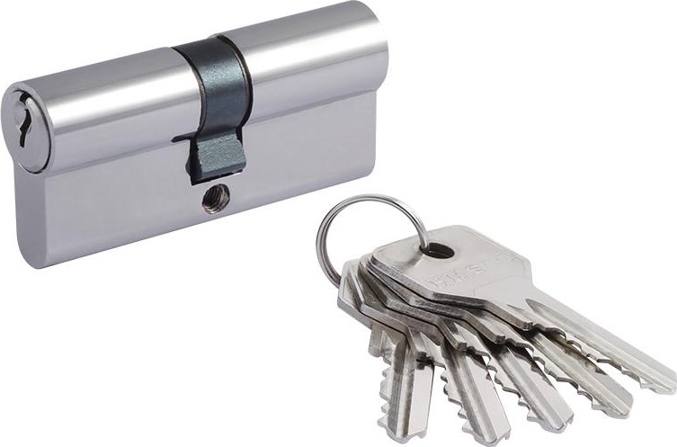 Личинка замка НОРА-М STD Z Л-70 (35-35) "Хром" 15281