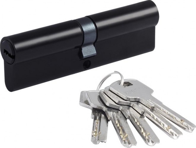 Личинка замка НОРА-М STD Z ЛП-120 (60-60) "Черная" 19109