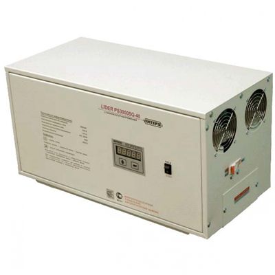 Стабилизатор LIDER PS 3 000 SQ-40