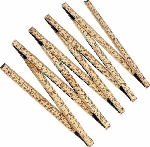 Линейка BIHUI TFR20 складная деревянная