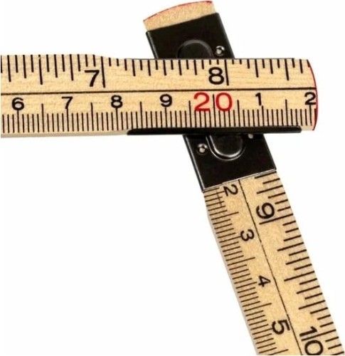 Линейка BIHUI TFR20 складная деревянная - изображение 2