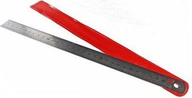 Линейка металлическая КАЛИБРОН 150 мм 73854