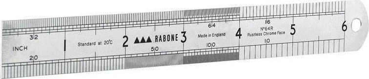 Линейка металлическая STANLEY 1000 мм 0-35-406 0-35-406