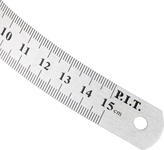 Линейка P.I.T. HSTR01-0150 из нерж.стали (150мм) - изображение 2