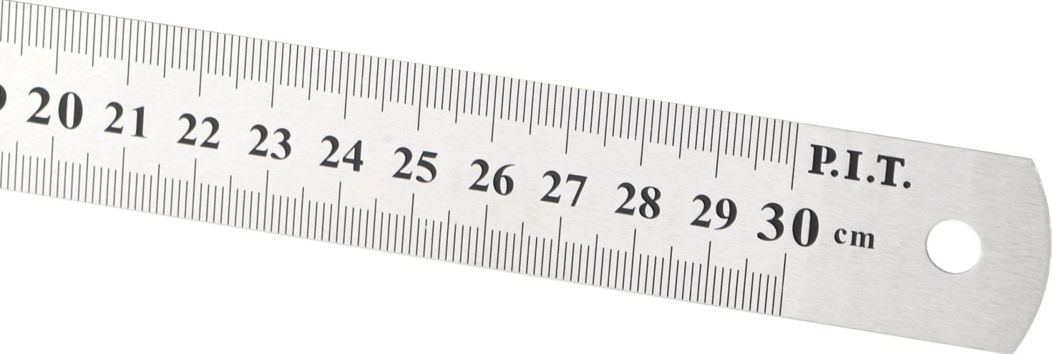 Линейка P.I.T. HSTR01-0300 из нерж.стали (300мм) - изображение 2